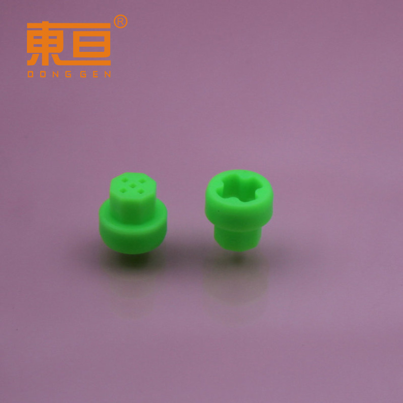 SZS1010 Green acoustic shock plug TT octagonal conversion plug Cross slot plug foam partition plug small production parts