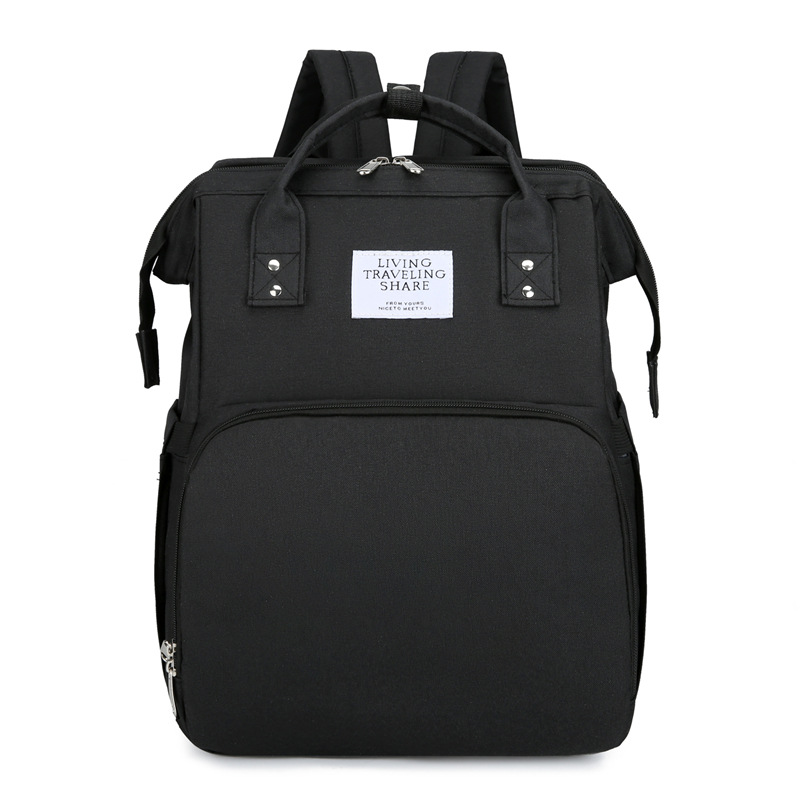 Korean Version Of Ins Upgraded Version Of Mommy Bag Portable Crib Backpack Multi-Functional Mother And Child Bag Backpack Waiting For Delivery Bag Item Picture