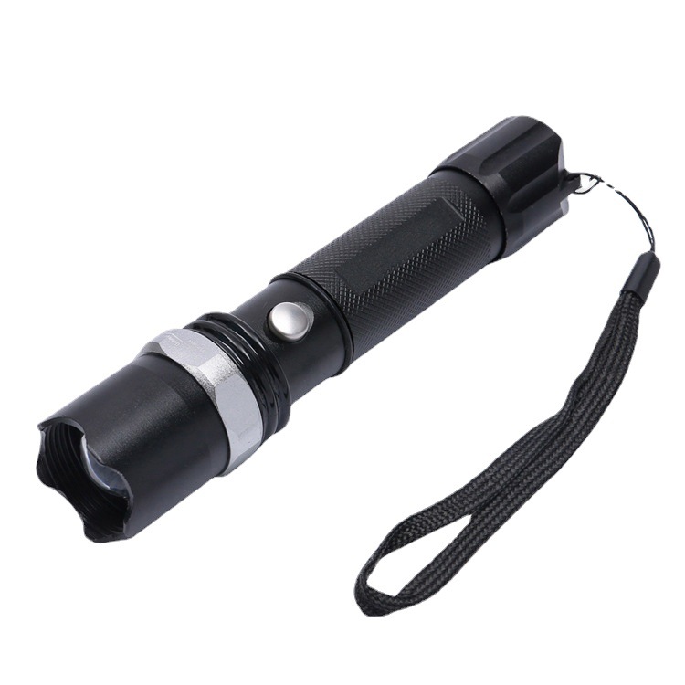High-intensity flashlight, aluminum alloy zoom, charging, household lighting, outdoor camping, exit, small flashlight Item Picture