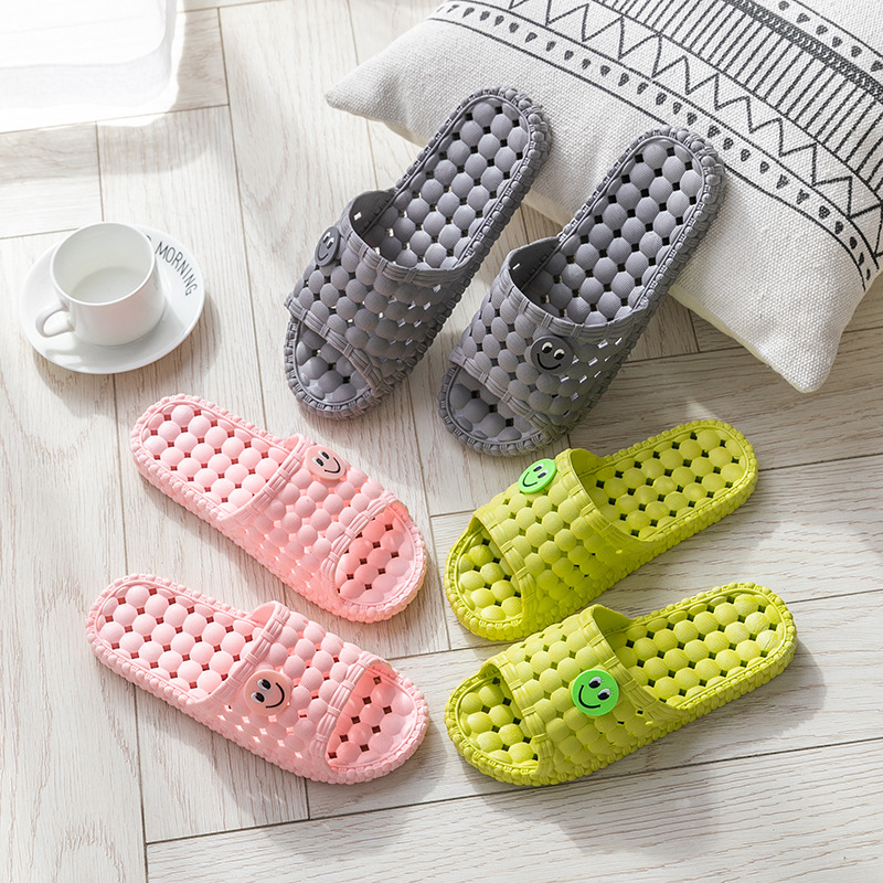 Bathroom Slippers Female Summer Bath Leaky Plastic Home Couple Home Indoor Thick Soft Soled Slippers Application Scenario