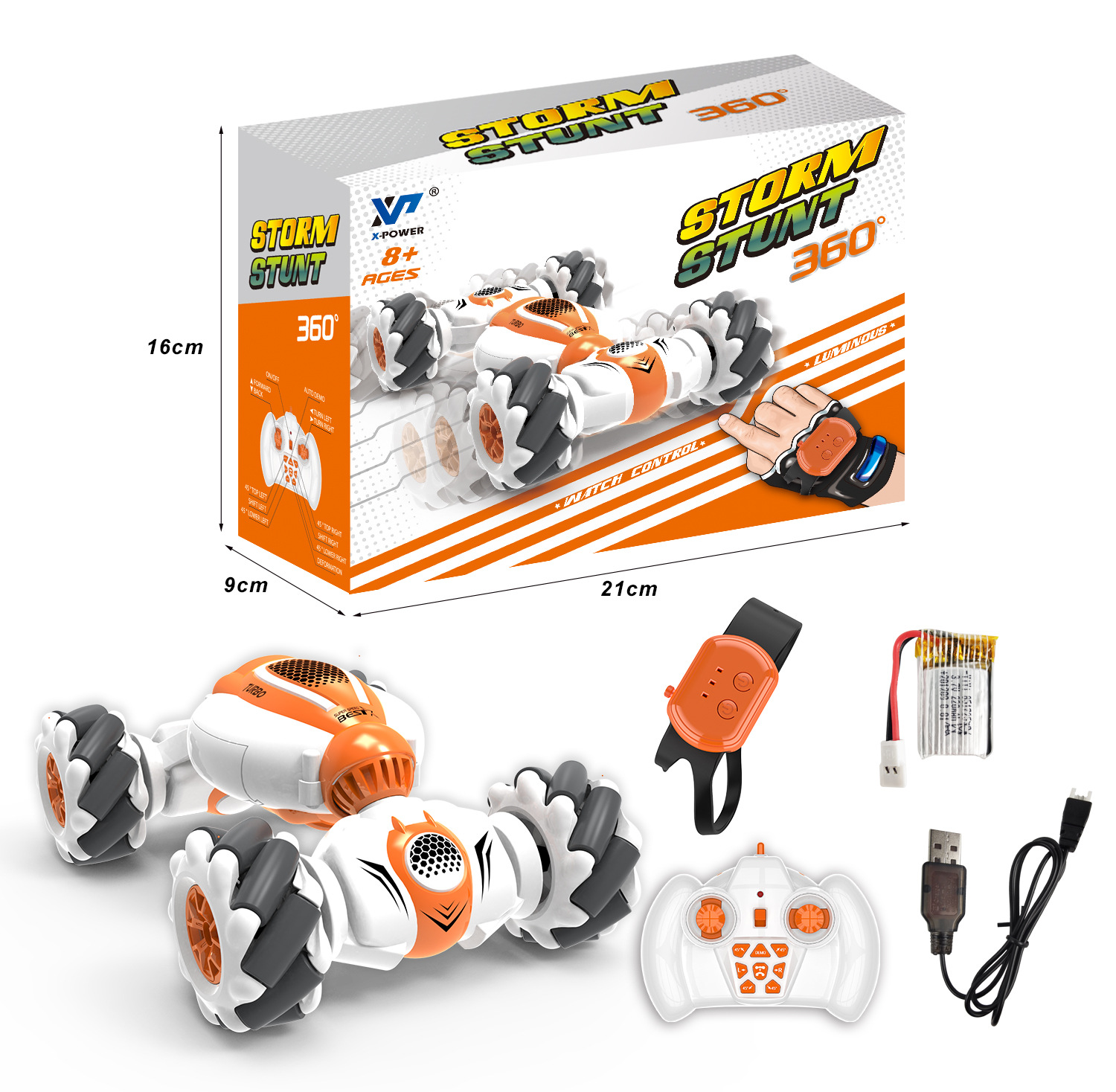 Cross-border Mini 2.4G gesture sensing Twist car remote control car Off-road four-drive drift cross manual stunt car details Picture