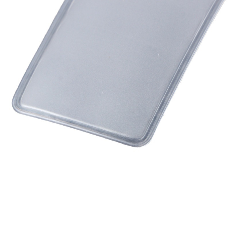 Small-sized independent waterproof EVA packaging bag, creased transparent frosted storage bag, makeup brush bag Item Picture