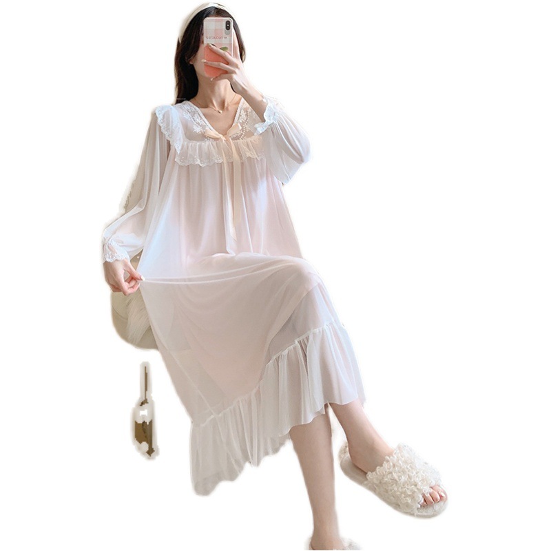 人气公主风睡白底实物图