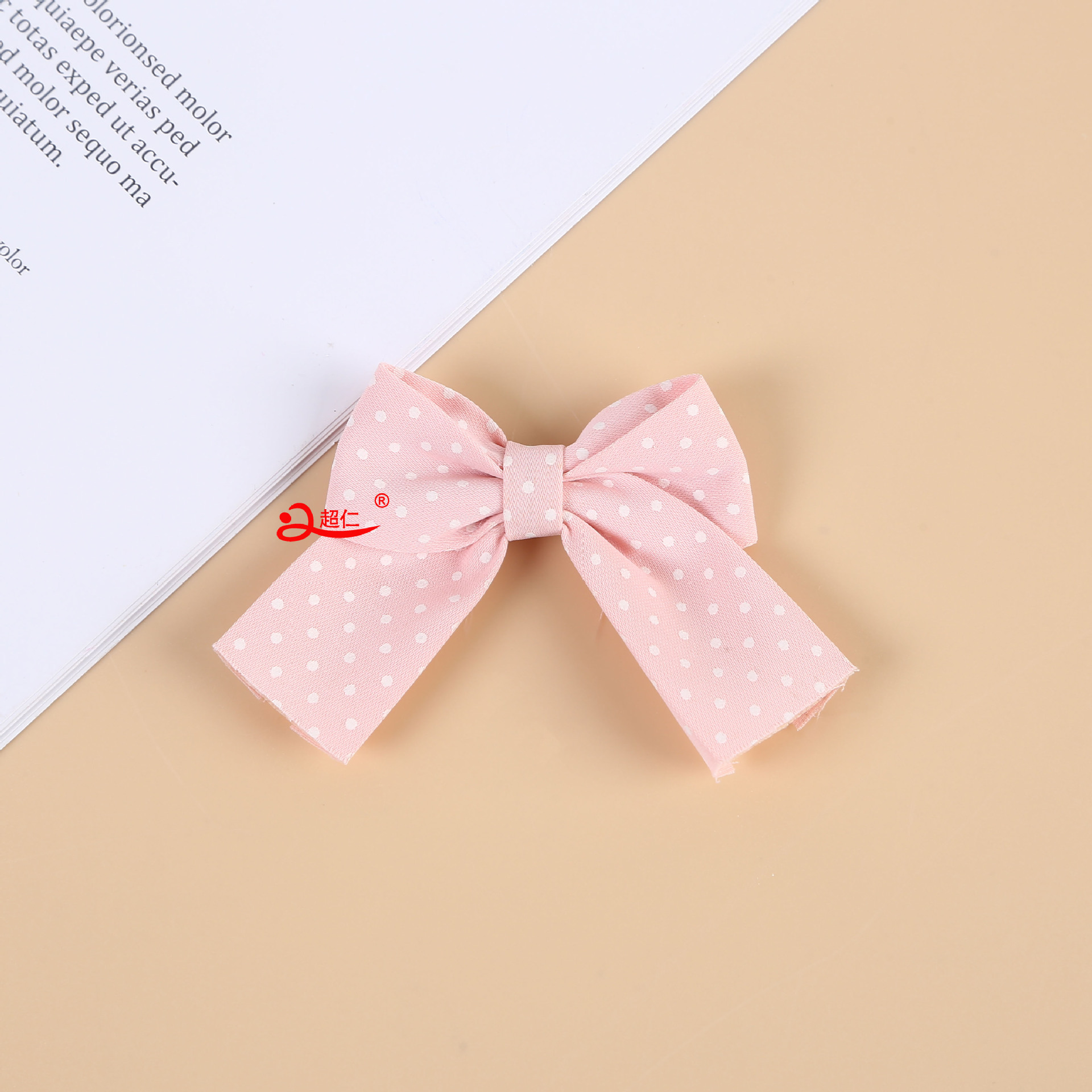Handmade Bows Japanese And Korean Style Hair Accessories Gift Clothing Accessories Retro Color Polka Dot Bows Can Be Made Specification drawing