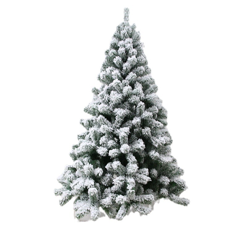The Source Factory Directly Provides White Encrypted Snow Spray Simulation Snow Tree Creative Scene Decoration Hot Cross-Border Christmas Tree Item Picture