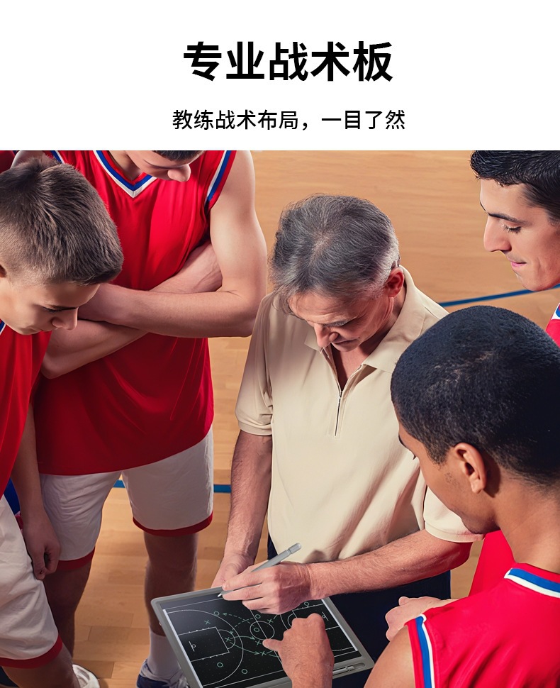 15英寸20英寸磁吸电子篮球战术板磁性强精准助力战术部署详情2