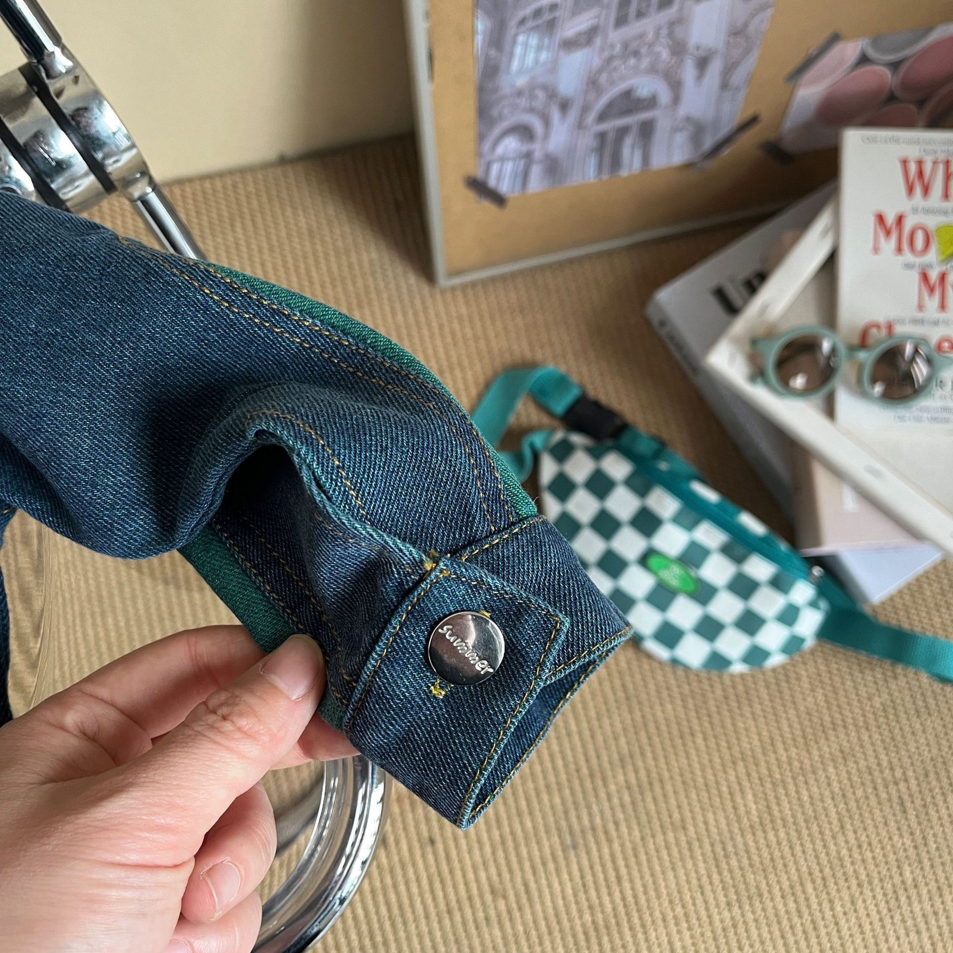 Children's Denim Jacket Spring And Autumn Boys Style Long Sleeve Cardigan Baby New Color Shirt Tide Application Scenario