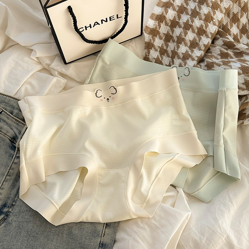 Women's Underwear Women's Waist Pure Ins Wind Fat Mm200 Catty Lift Hip Breathable Non-Trace Day Cute Triangle Pants details Picture