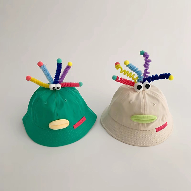 儿童帽子/遮阳帽/鸭舌帽儿童/儿童防晒帽/帽子夏天细节图