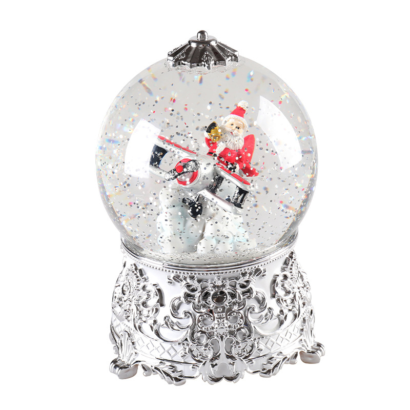 Christmas decorations: water ball lamps, glowing music boxes, snowflakes, crystal balls, wind lanterns, ornaments, Christmas gifts Item Picture
