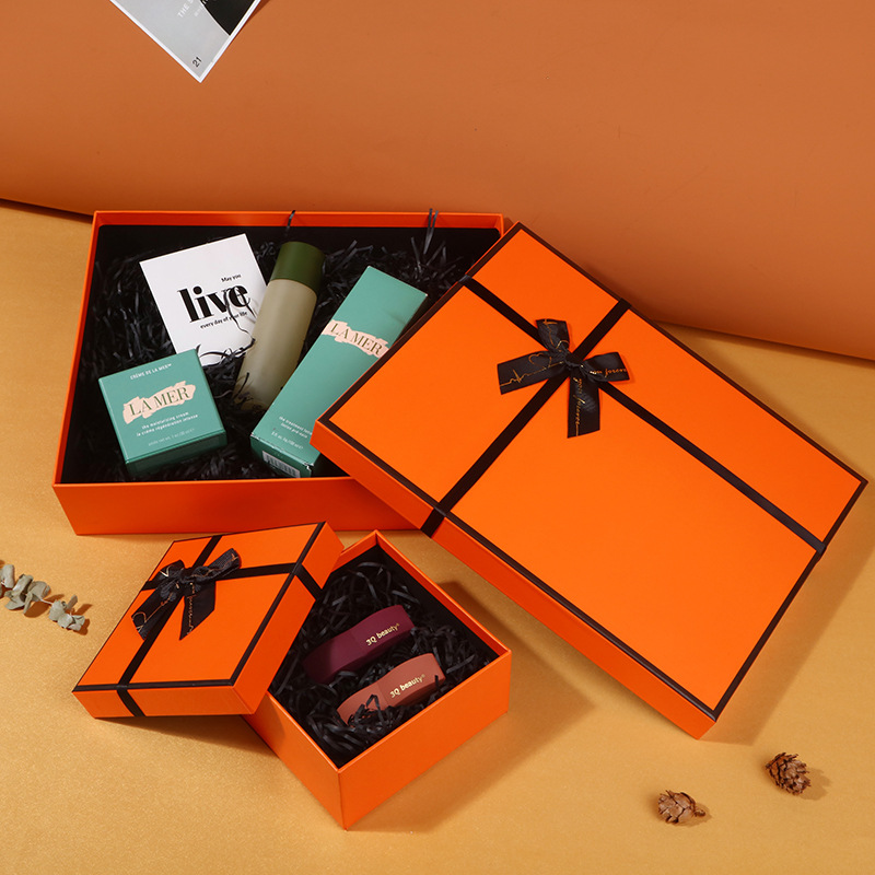 礼品包装盒化妆品盒蝴蝶节礼盒彩盒天地盖盒饰品盒圣诞礼盒喜糖盒详情图2
