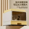 Extra-large fully enclosed cat litter box drawer, double-door upgraded cat toilet, super spacious, worry-free, odor-proof and leak-proof details Picture