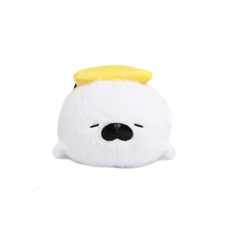 Wholesale of genuine cartoon sushi seals, sea otters, plush toys, cushions and sleeping dolls Item Picture