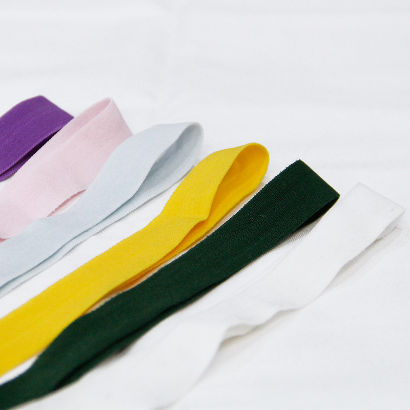 Spot Wholesale Edge Strip Textile Color Polyester Webbing Polyester Edge Strip Accessories Color Elastic Underwear Shoulder Specification drawing