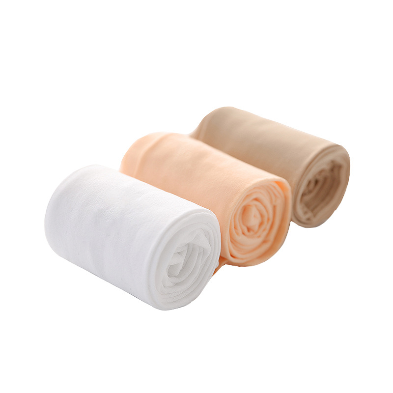 Spring and Summer thin 80D velvet children's dance socks, colorful girls' silk socks, plus-size ballet white pantyhose Item Picture