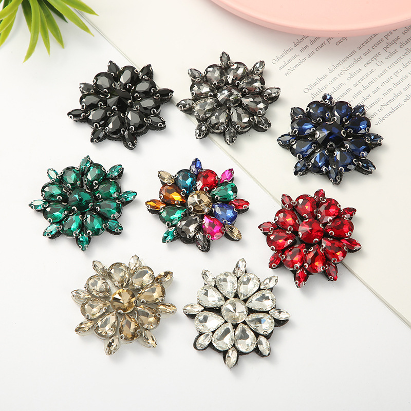 Glass Drill Hand Nail Bead Brooch Corsage Jewelry Clothing Sweater Shoes Hat Diy Luggage Decoration Manufacturers In Stock