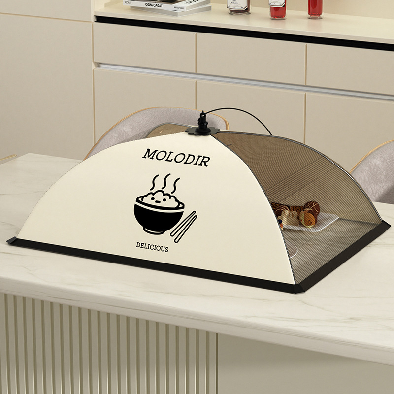 饭菜罩子盖菜罩可折叠剩菜食物罩新款饭桌餐桌罩遮菜伞防苍蝇防尘