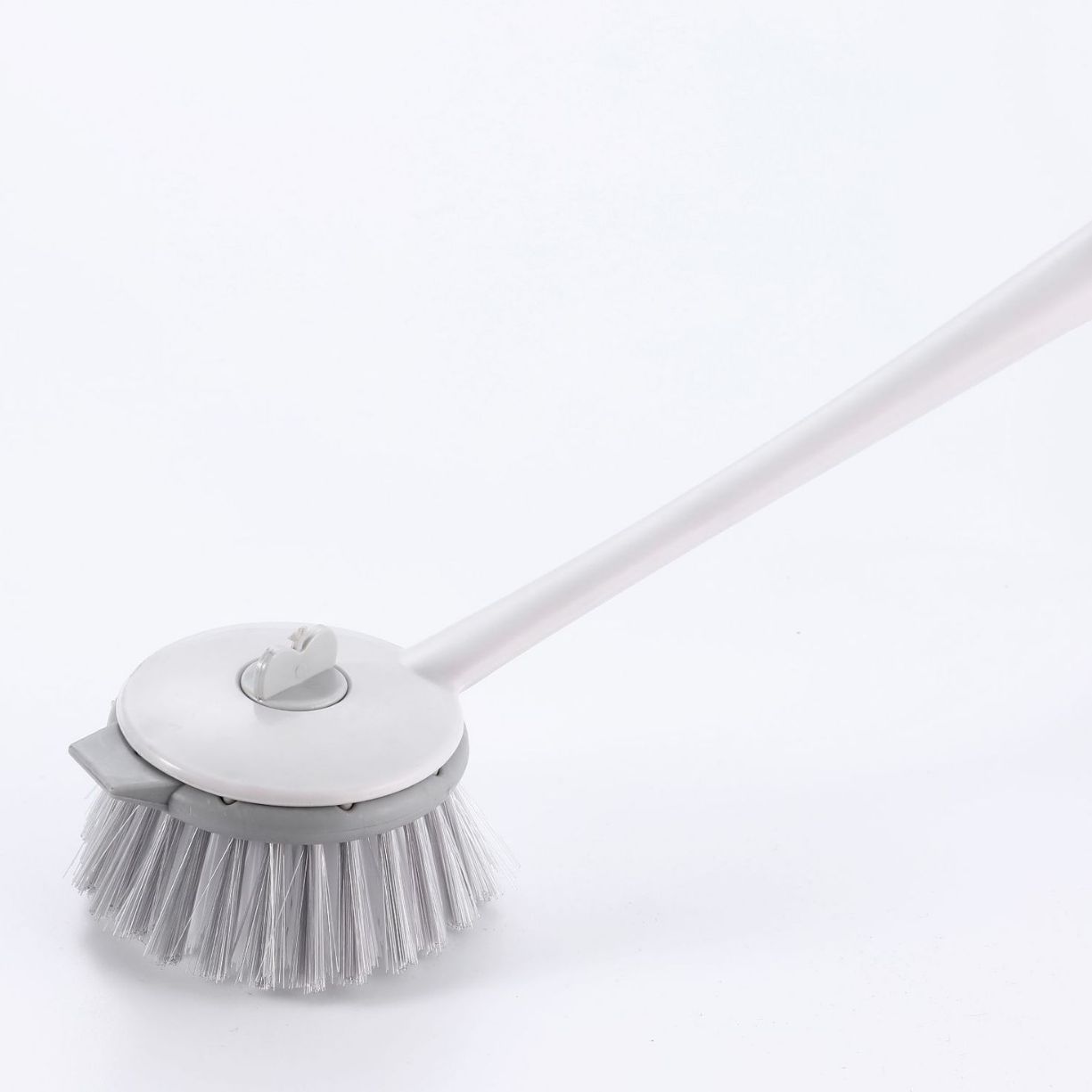 Wholesale of kitchen wall-mounted cleaning dishwashing brushes and detachable plastic pot washing brushes details Picture