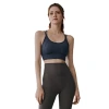 Women's summer shockproof running training wear, thin fitness backrest vest, bra all-in-one yoga wear Item Picture
