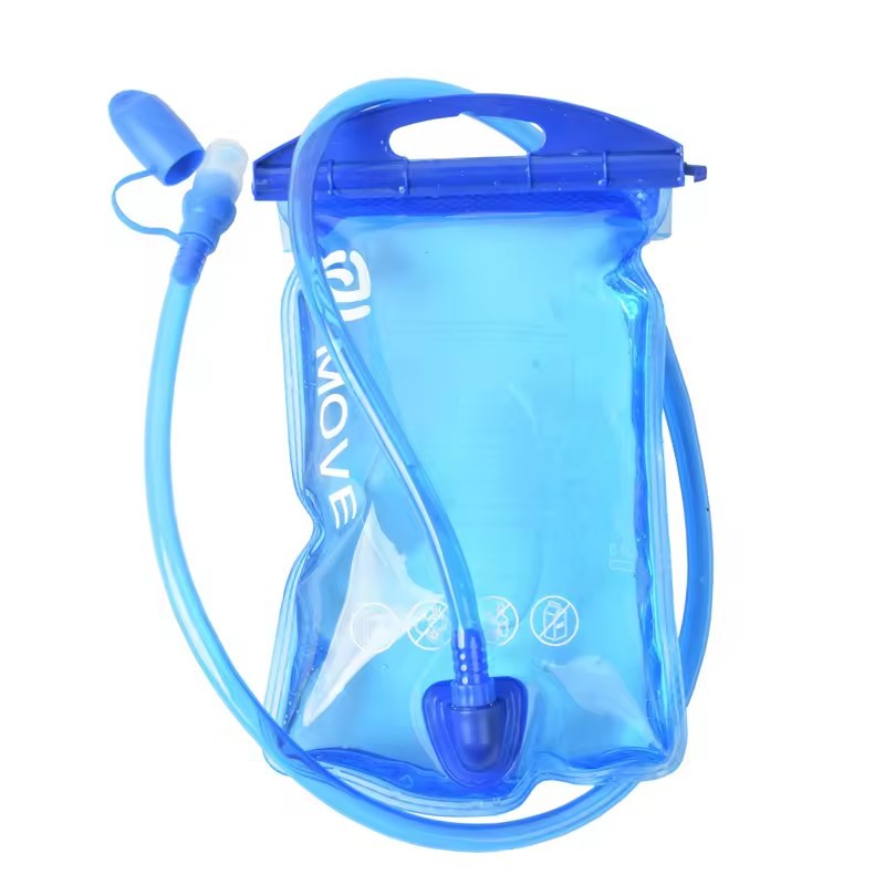 Outdoor sports folding water bag, portable mountain climbing and cycling water bag, running and fitness weight-bearing drinking water bag, TPU water bag