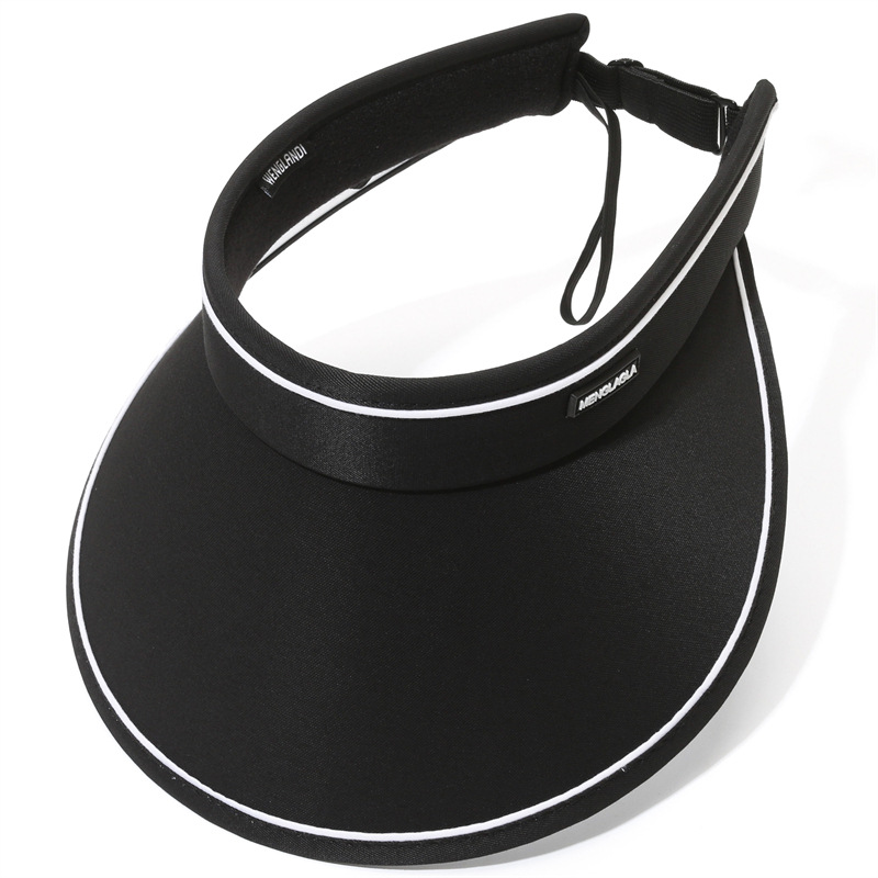 Empty Top Hat Big Brim Empty Top Uv Sunblock Hat Female Summer Visor Visor Face Sun Hat Summer Sun Block Hat Wholesale Application Scenario