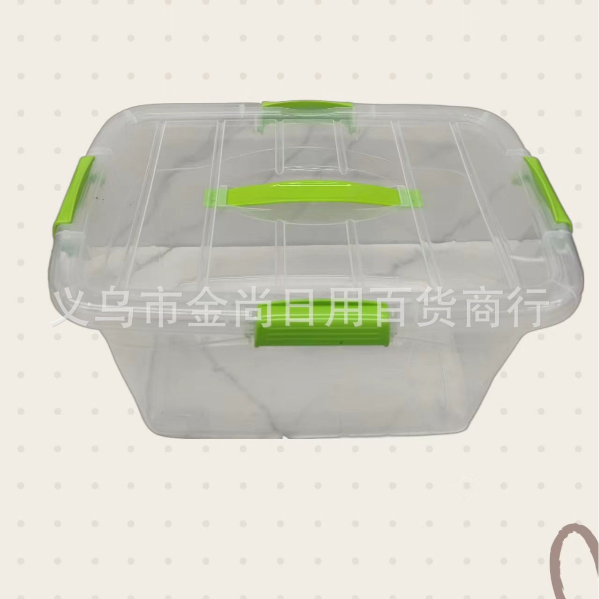 Plastic storage boxes, household transparent organizing boxes, car portable storage boxes, large-sized clothing storage boxes Application Scenario