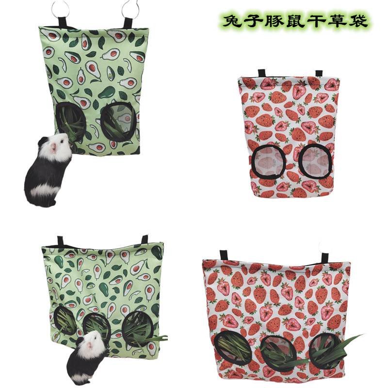 Cross-border Amazon rabbit feeding bags, Totoro, Dutch pig, mole feeding bags, rabbit dry grass bags, pet food packs