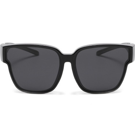 One-piece consignment of portable two-in-one sunglasses for myopia, UV protection, driving sun protection and square frame Item Picture