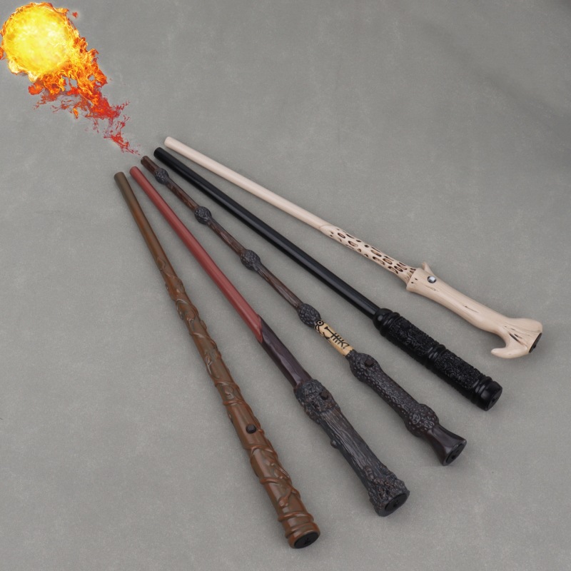 喷火魔杖魔法棒可喷火球出火焰魔术棒圣诞节日礼物视道具扮演惊喜