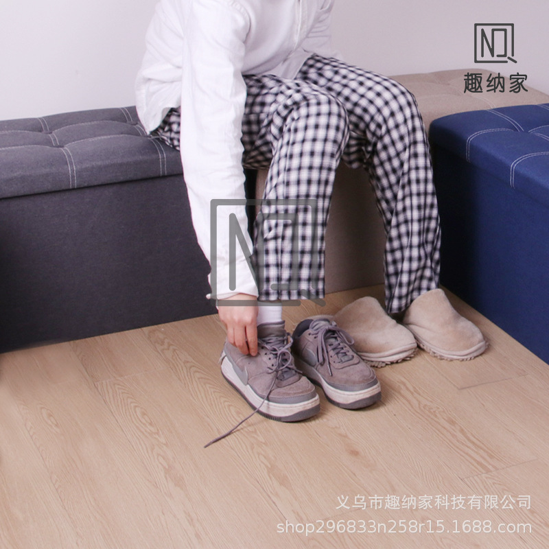 亚马逊收纳凳细节图
