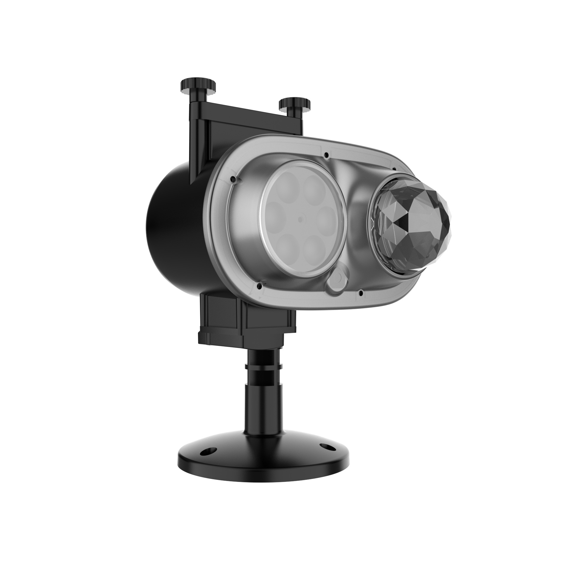Outdoor double-tube water ripple projection light RGBW16 non-fading film pattern Christmas atmosphere light cross-border bestseller details Picture