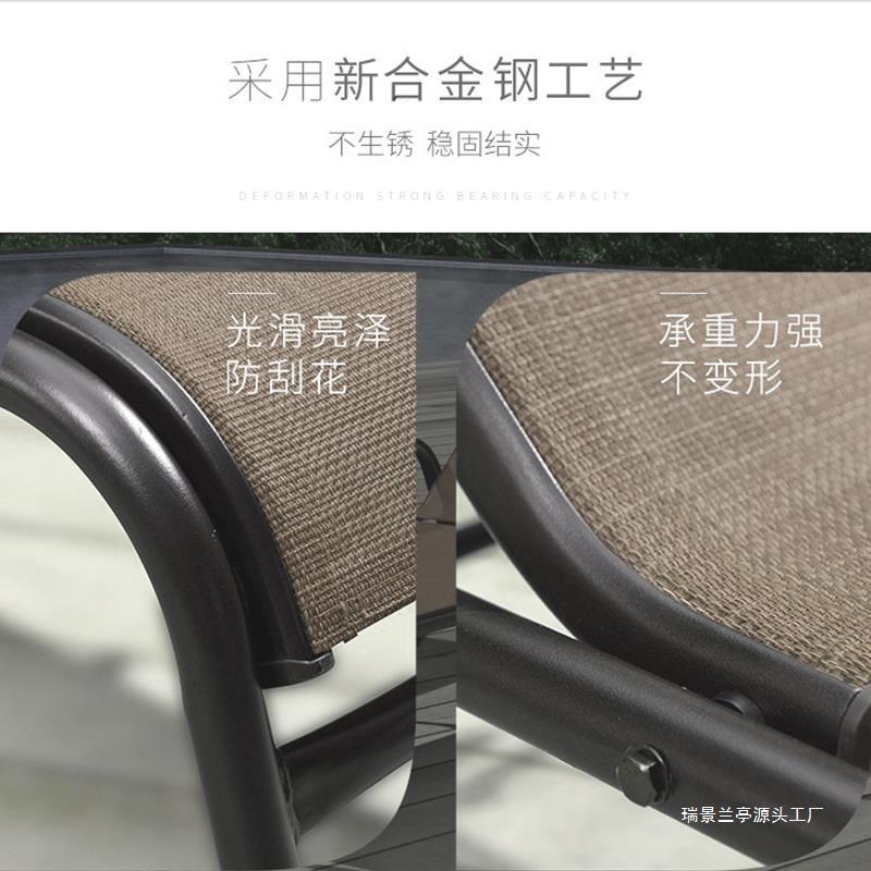 户外折叠桌椅实物图