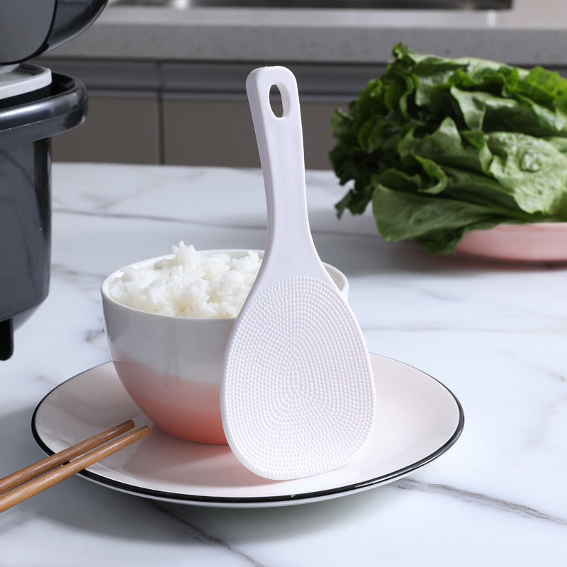 Simple Style Household Plastic Rice Spoon New Kitchen Non-Stick Rice Spoon Household Rice Cooker Rice Spoon Specification drawing