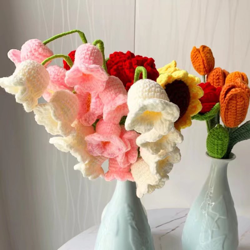 4 Strands Of Milk Cotton Wool 4 Strands Of Aimian Bao Bao Milk Cotton Medium Fine Wool Hand-Made Diy Material Wrapped Wool Wholesale Application Scenario