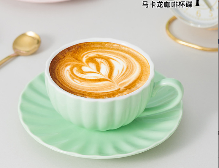 Simple coffee cup set of ins mugs details Picture