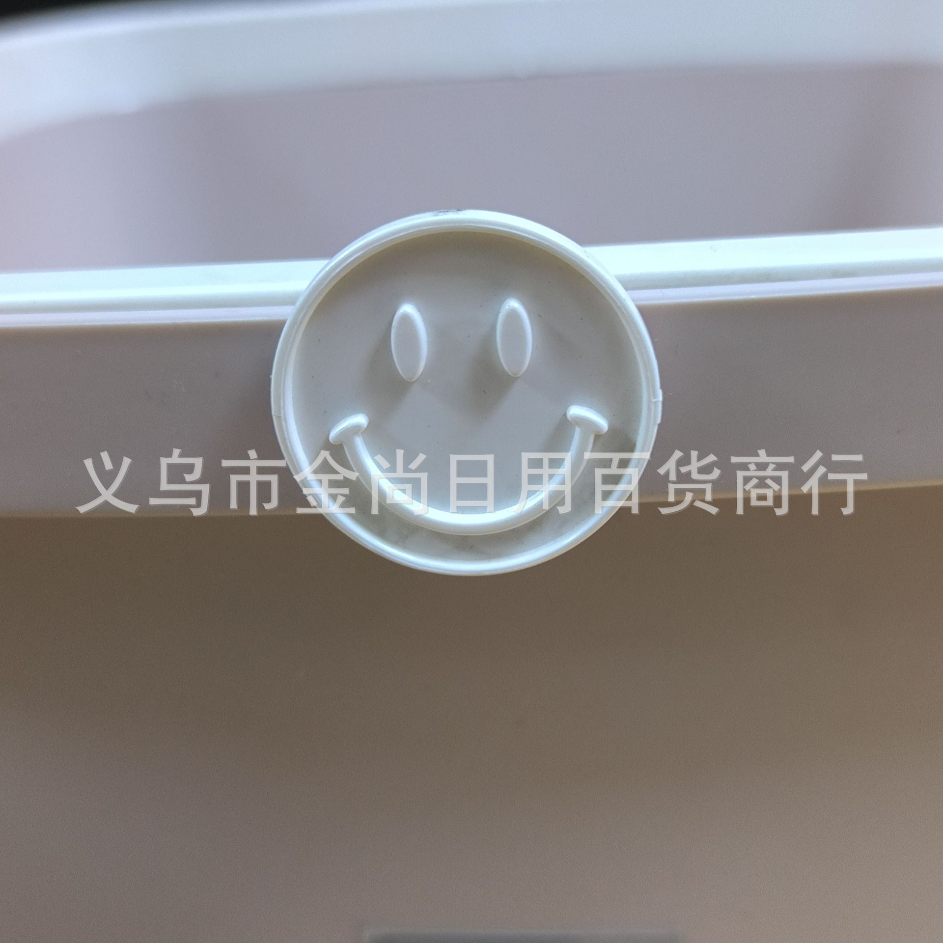 Household square pressure ring sanitary bucket, bathroom, kitchen, toilet, living room, bedroom, garbage bin, square pressure ring trash can details Picture