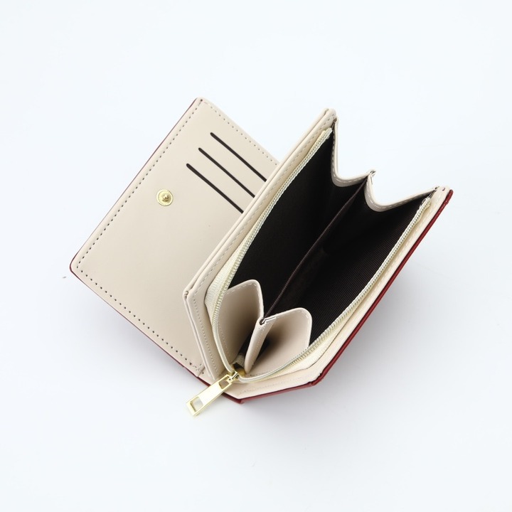 New rfid wallet from Japan and South Korea, pu spliced coin wallet, mini wallet, card case, multi-slot girls' bag Application Scenario