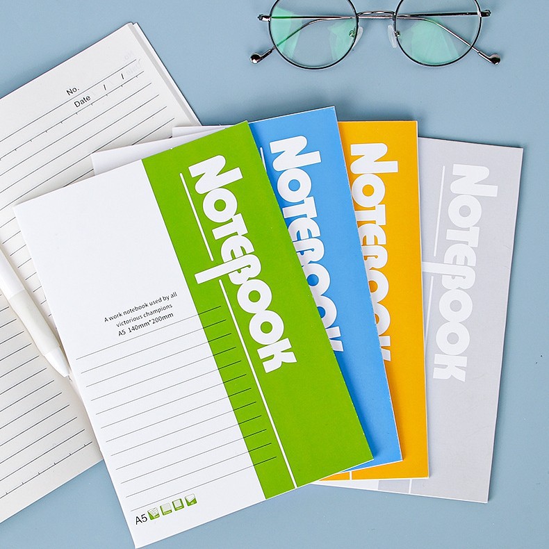 a5 office soft copy notebook, 60 pages, thickened meeting notepad, student diary, soft copy stationery wholesale