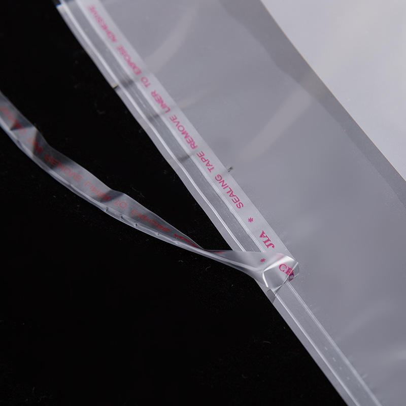 现货OPP袋透明袋自黏袋塑料袋包装袋饰品长条自粘袋子opp吸管刷袋细节图