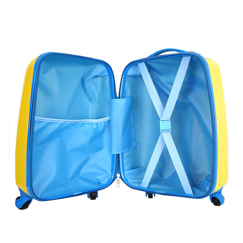 2020儿童pc拉链拉杠箱定logo万向轮旅行箱行李礼品定制学生拉杆包产品图