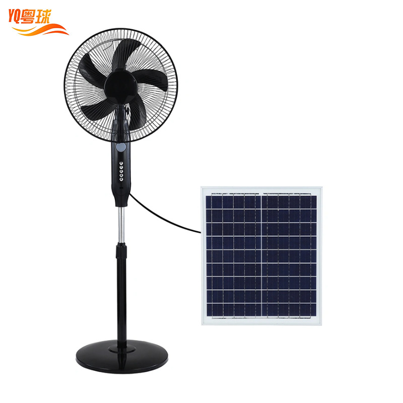 Solar Fan outdoor electric fans 16-inch and 12-inch Solar fan solar floor fans factory sales Specification image