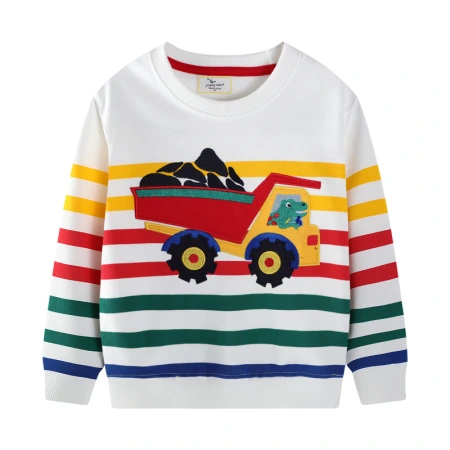 New children's clothing for Spring and Autumn 2026: Boys' tops, children's hoodies, excavators, cartoon pullovers, and boys' hoodies New children's clothing for Spring and Autumn 2026: Boys' tops, children's hoodies, excavators, cartoon pullovers, and boys' hoodies