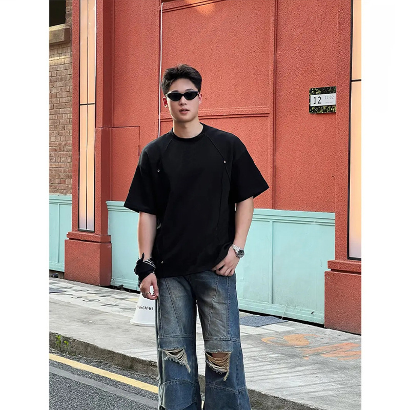 短袖/T恤/短袖T恤/体恤男士短袖潮流/尾货T恤产品图