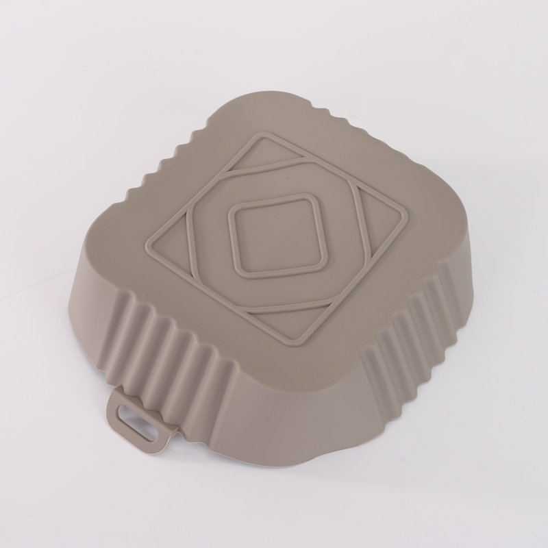 Easy to clean square baking sheet Air fryer silicone baking sheet Household baking sheet fryer silicone mat details Picture