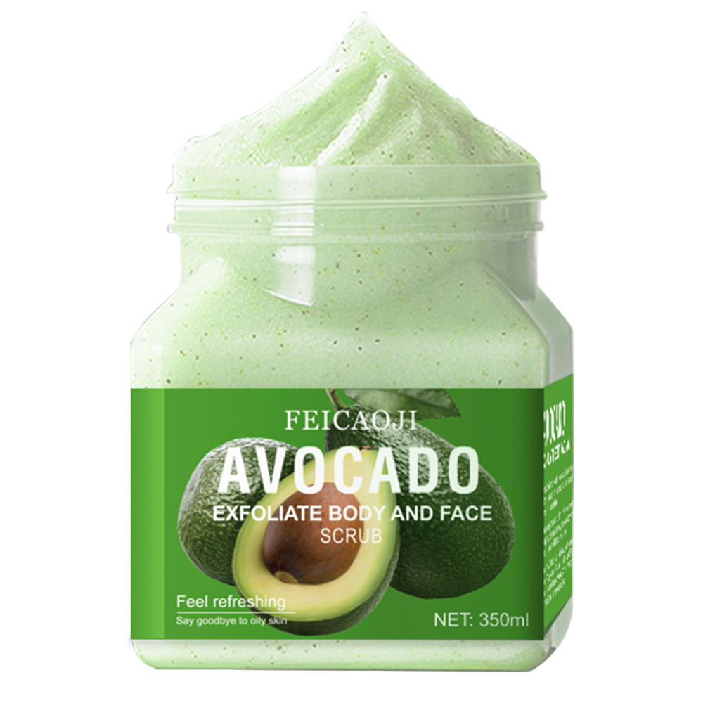 All-english body scrub, Avocado Bath Scrub, Exfoliating, moisturizing, hydrating, full-body cleansing bath Item Picture
