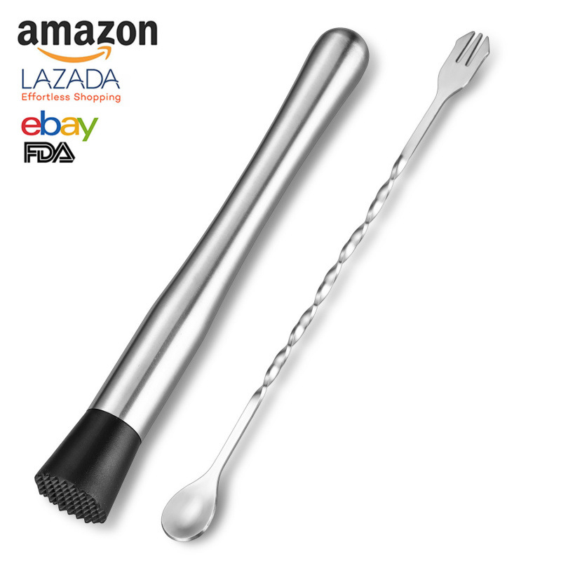 New 304 Stainless Steel Popsicle Crusher Cocktail Ice Crusher Milk Tea Lemon Hammer Popsicle Bar Supplies Application Scenario
