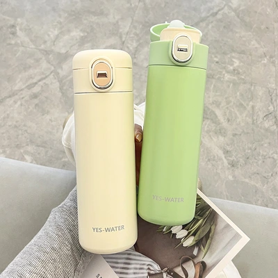 Original Fresh Stainless Steel Thermos Cup 316 Food Grade High Appearance Level Office Water Cup Business Gift Customization