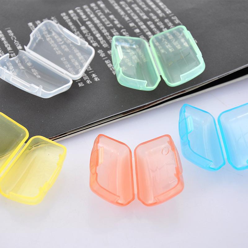 Portable travel toothbrush head cover, toothbrush box, toothbrush head dust-proof protective cover, toothbrush head cover details Picture
