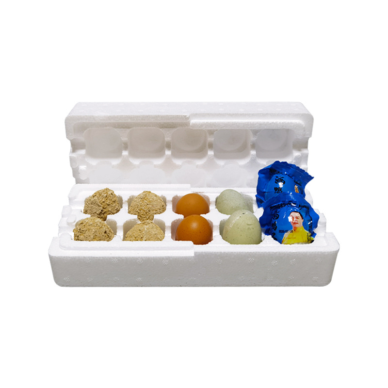 Foam box packaging box for duck eggs in Zhengzhou, Henan Province, special box for express delivery, salted duck eggs, preserved eggs, foam trays for mailing Item Picture