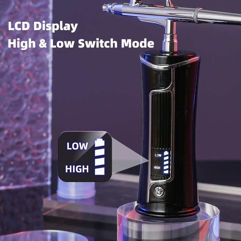 注氧仪/手持喷墨彩绘/充电喷绘机/高压纳米白底实物图